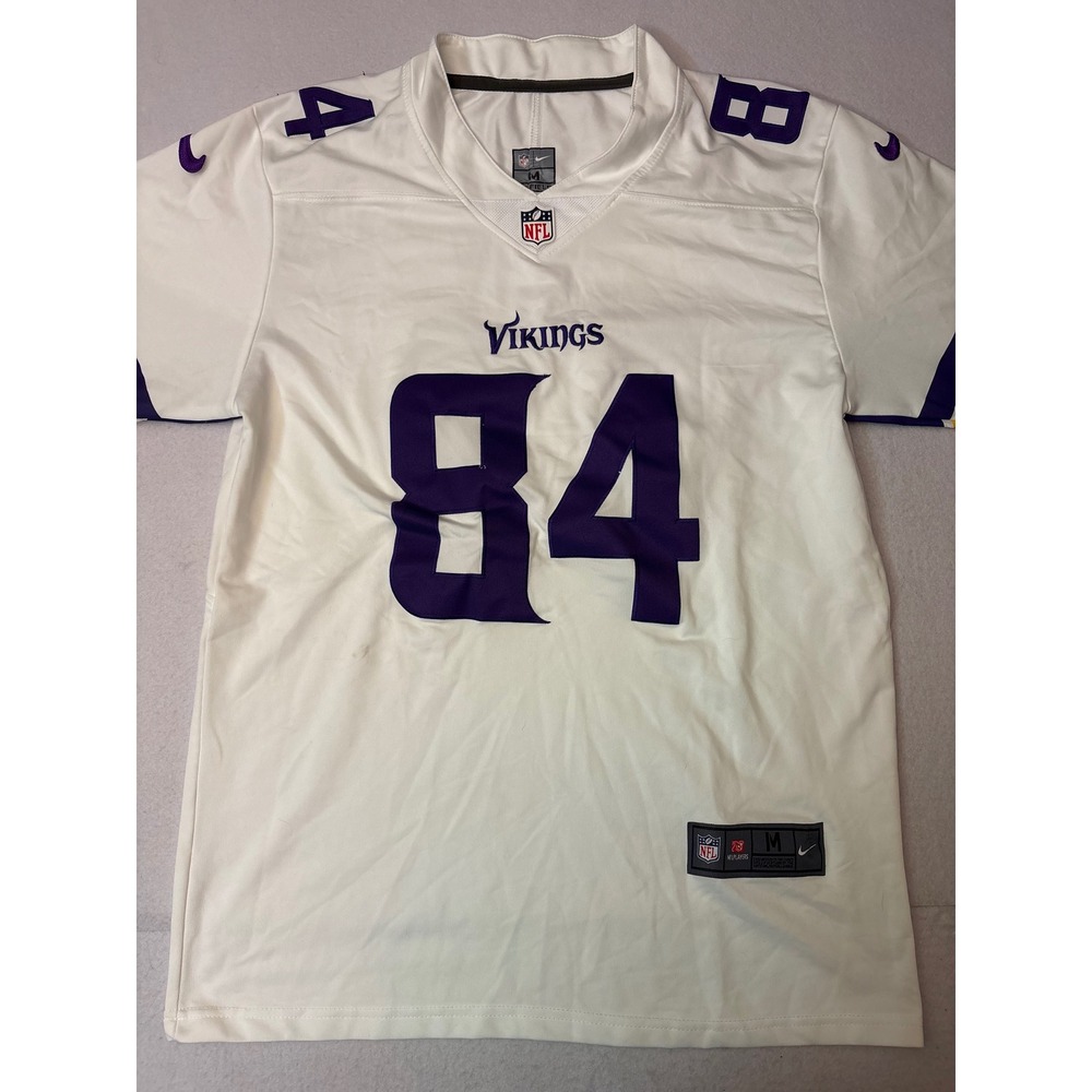 Nike Randy Moss Minnesota Vikings 84 White NFL Jersey Mens Medium